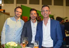 Thomas Peters, Rob Kwinten en Dennis Arnts van Grodan